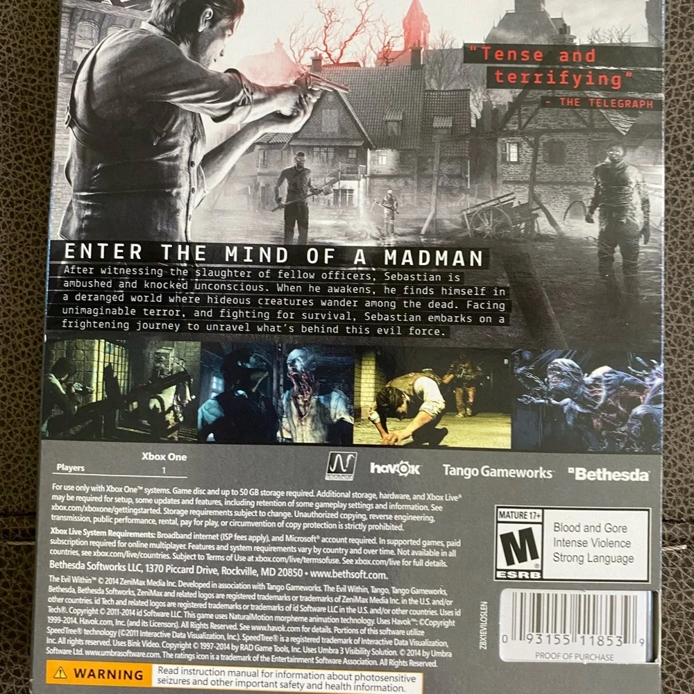 Evil Within (Microsoft Xbox One, 2014)